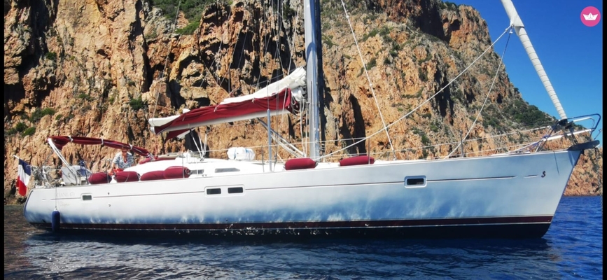 Yacht charter in Cannes · Beneteau — Oceanis 473 (2003)